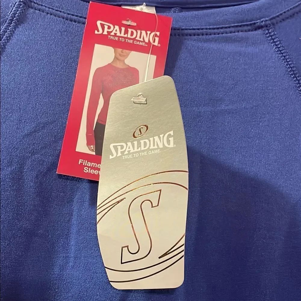 Spalding Blue Long Sleeve Shirt - Picture 2 of 8